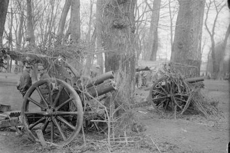 Artillery on the WWI battlefields | More on www.diywoman.net